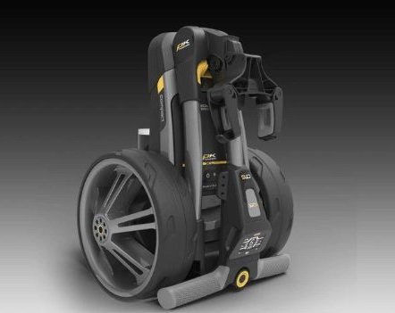 powakaddy compact electric golf trolley